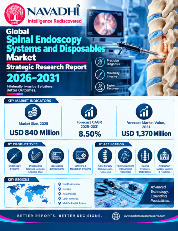 Global Spinal Endoscopy Systems and Disposables Market Strategic Research Report Global Spinal Endoscopy Systems and Disposables Market Strategic Research Report